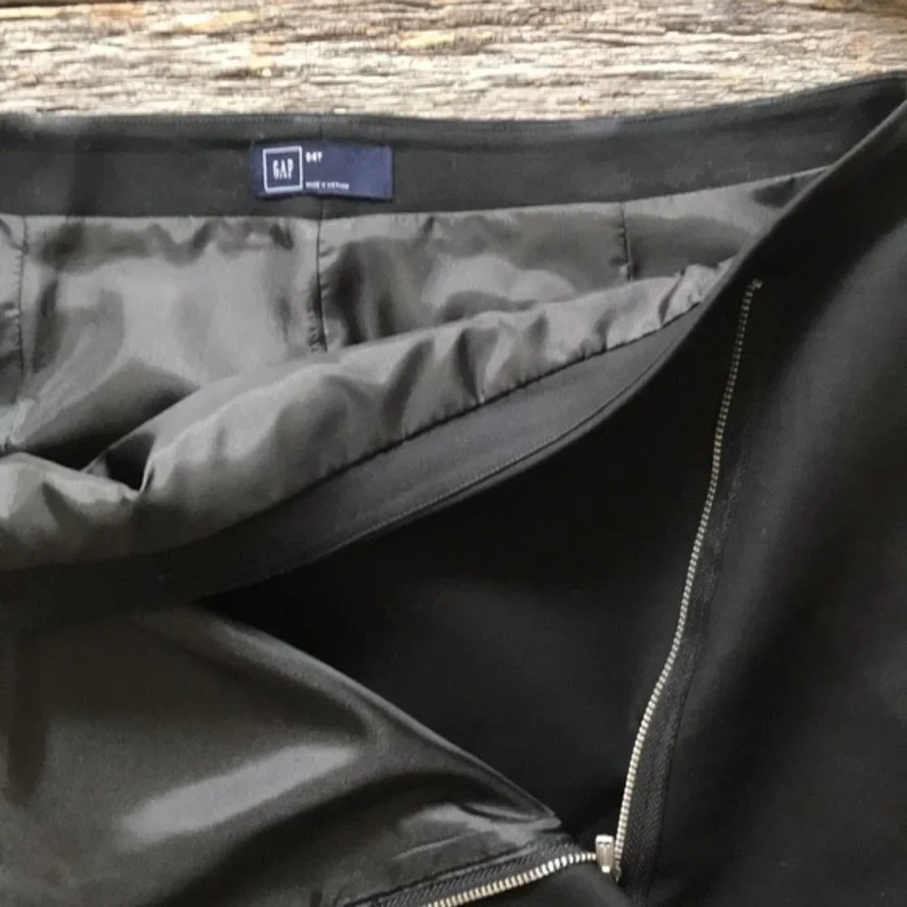GAP Black Wrap Skirt
